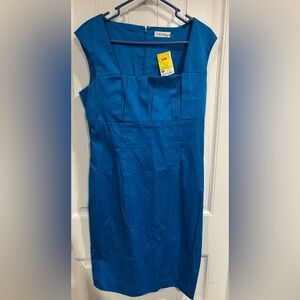Calvin Klein Vibrant Blue Dress